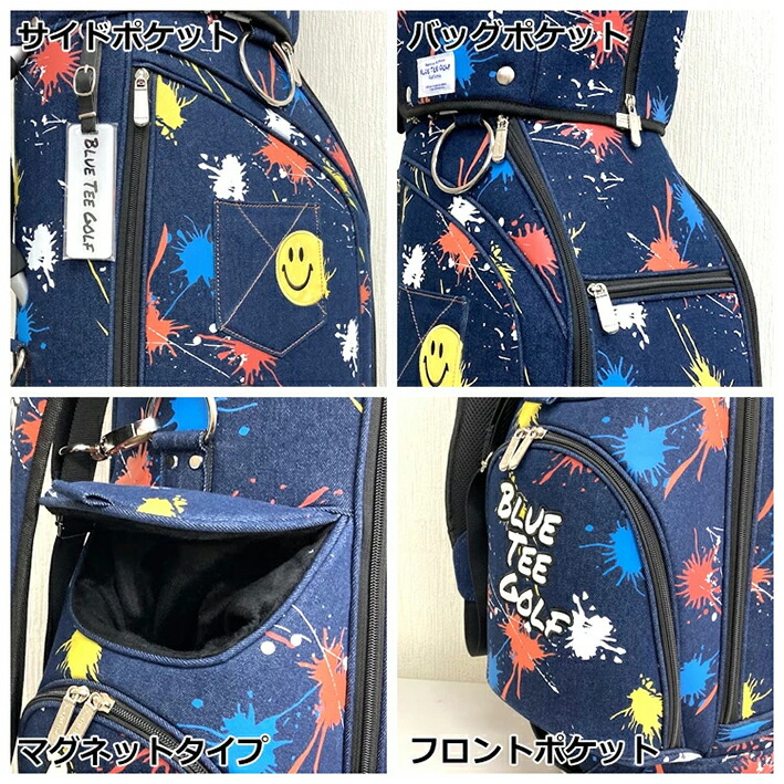 楽天市場】ブルーティー ゴルフ BLUE TEE GOLF デニムペイント ゴルフ