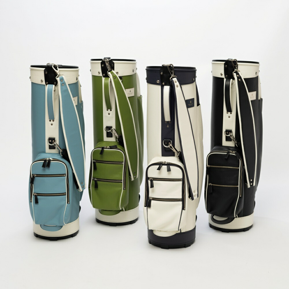 楽天市場】ラヘラゴルフ LINEAR リニア イタリアンレザーキャディ