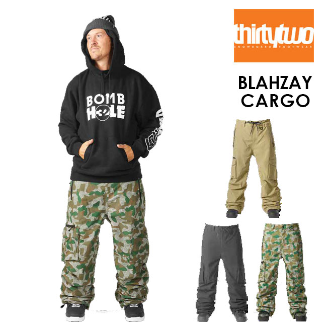 楽天市場】サーティーツー THIRTYTWO BLAHZAY CARGO PANT 23-24 パンツ