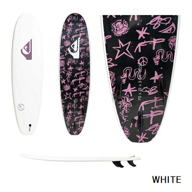 楽天市場】ソフトボード QUIKSILVER クイックシルバー QS BREAK 7'0