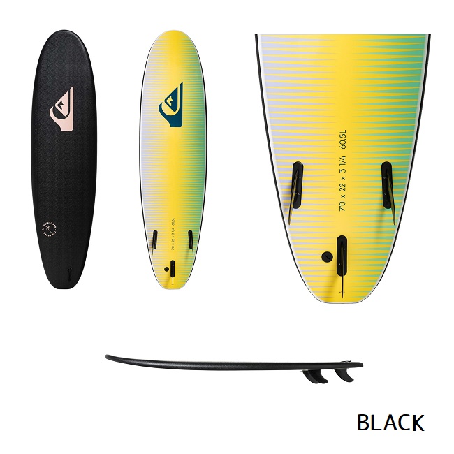 楽天市場】ソフトボード QUIKSILVER クイックシルバー QS BREAK 7'0