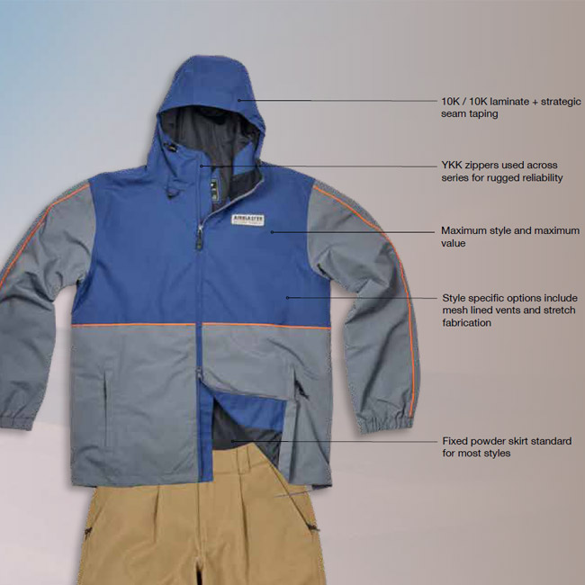 楽天市場】エアブラスター AIRBLASTER Access Jacket 24-25 アクセス