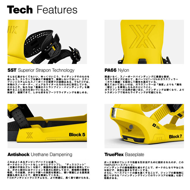 楽天市場】FIX ビンディング BINDING BLOCK3 25-26 バインディング