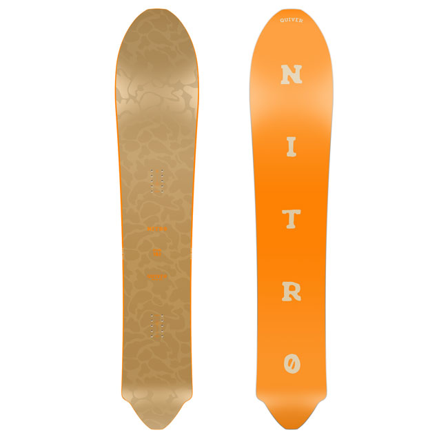 楽天市場】ナイトロ スノーボード NITRO QUIVER Pow 25-26クイバー