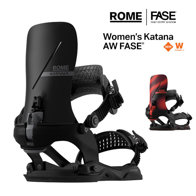 楽天市場】予約 ROME ビンディング BINDING Womens KATANA AW FASE 26