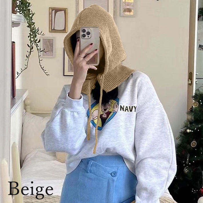 楽天市場】【1912円！20%OFFクーポンで】バラクラバ ニット ニット帽