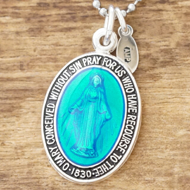 楽天市場】amp japan(アンプジャパン)マリア ネックレス ブルーメンズ