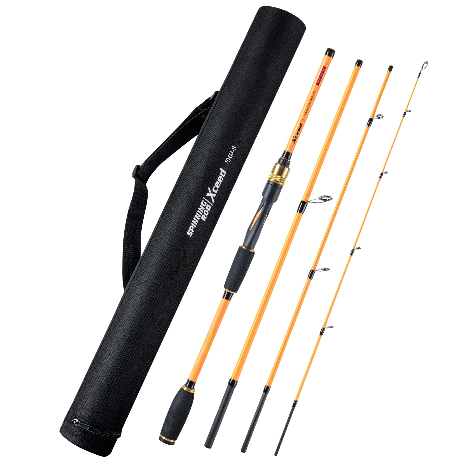 楽天市場】Goture スピニングロッド シーバスロッド 1.98M/2.1M/2.4M