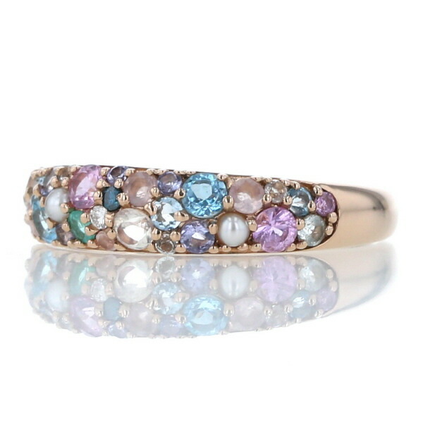 楽天市場】BIZOUX ビズー K18PG ピンクゴールド リング ダイヤモンド