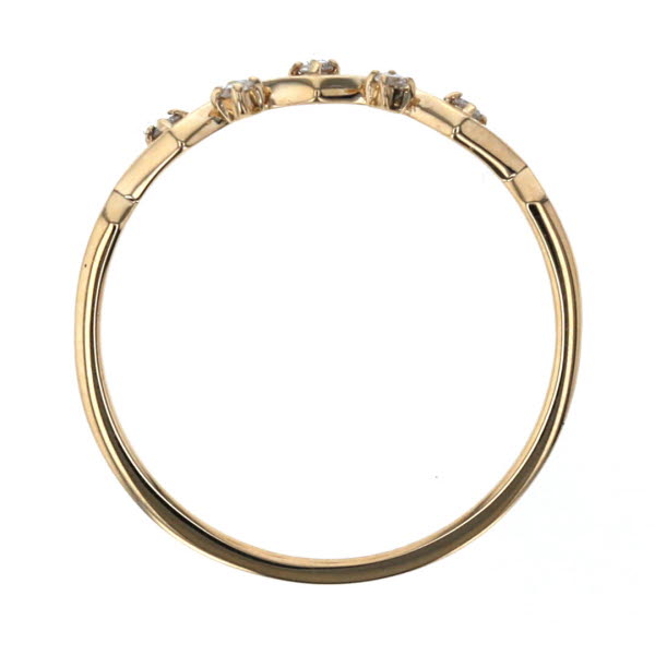 楽天市場】ete エテ K10YG イエローゴールド リング ダイヤモンド 0.03