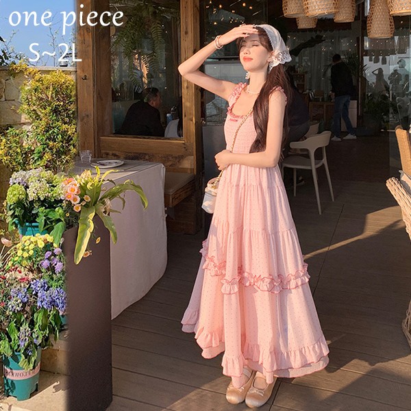 楽天市場】リゾートワンピース 大人可愛い 夏 ロングワンピース