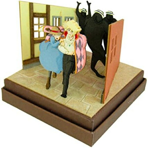 楽天市場】ハウルの動く城 みにちゅあーとキットmini 逃げるハウルと