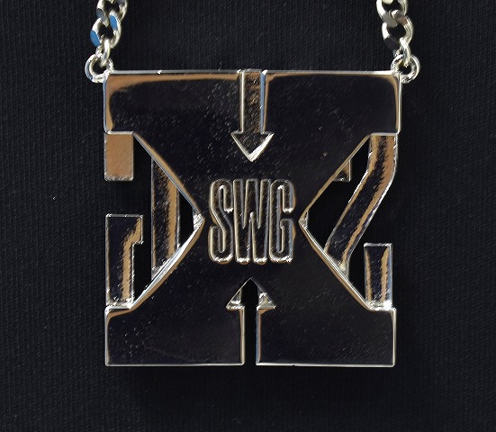 楽天市場】【中古】 SWAGGER (スワッガー) SWG X NECKLACE SWG X ロゴ