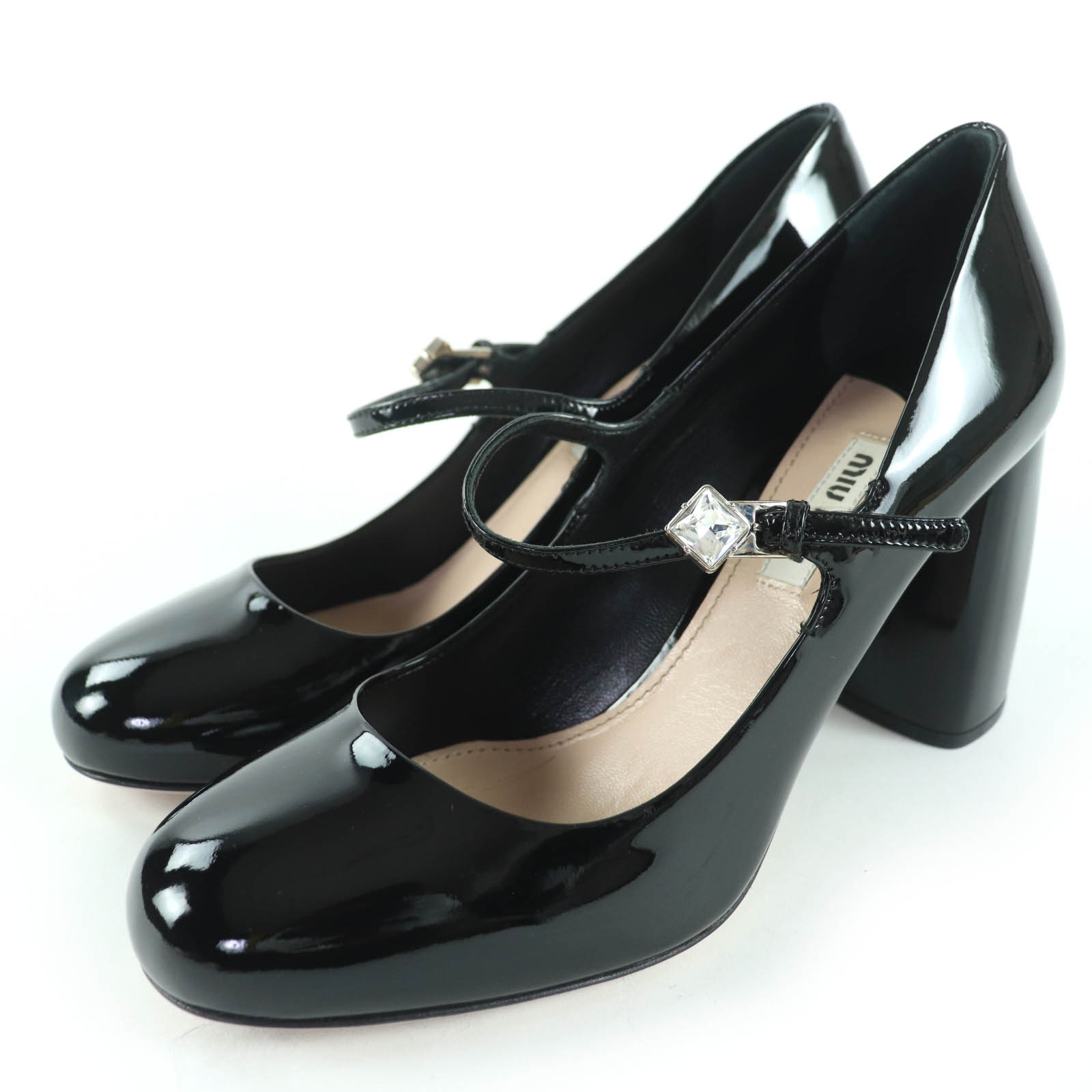 楽天市場】靴 ミュウミュウ ビジューの通販