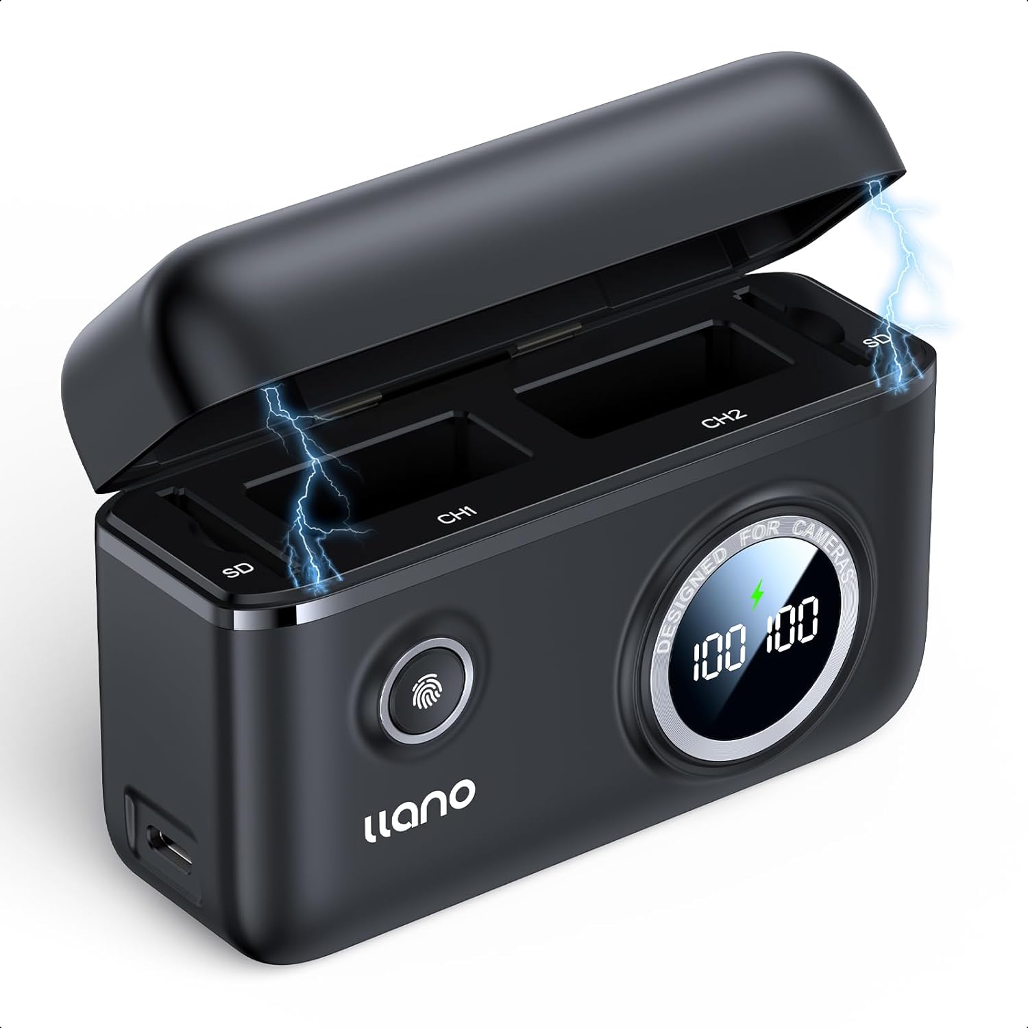 楽天市場】llano LP-E17 バッテリーパック カメラバッテリー 充電器 PD