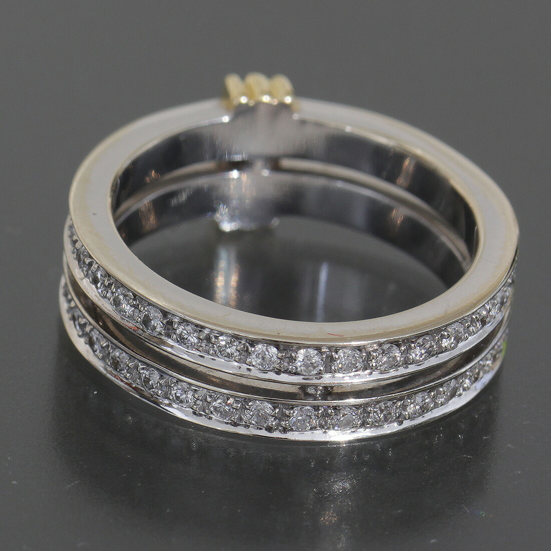 楽天市場】モーブッサン スプティル エテルニテ フルダイヤ リング 7.5