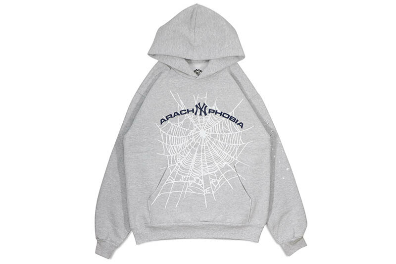 楽天市場】SP5DER ARACH NY PHOBIA HOODIE (ASH GREY)スパイダー