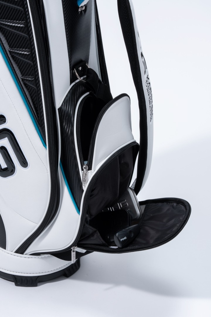 レイナ】PING キャディバッグ ホワイト/ブラック レイナ】PING