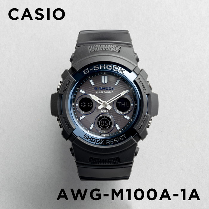 楽天市場】【10年保証】CASIO G-SHOCK カシオ Gショック AWG-M100A-1A