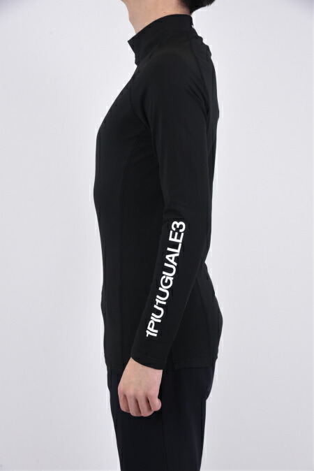 ウノピゥ 1PIU1UGUALE3 ゴルフ モックネック GRT251 黒 4