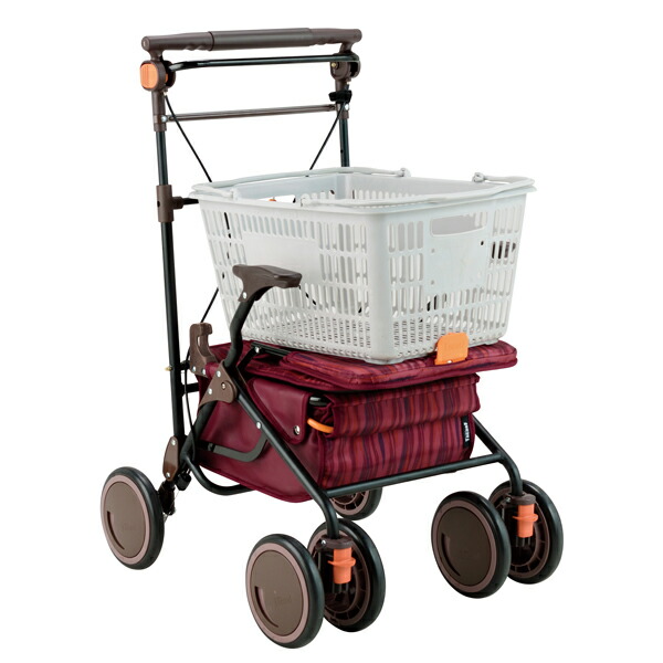 楽天市場】シルバーカー 【幸和製作所(テイコブ/TacaoF) カゴノアL