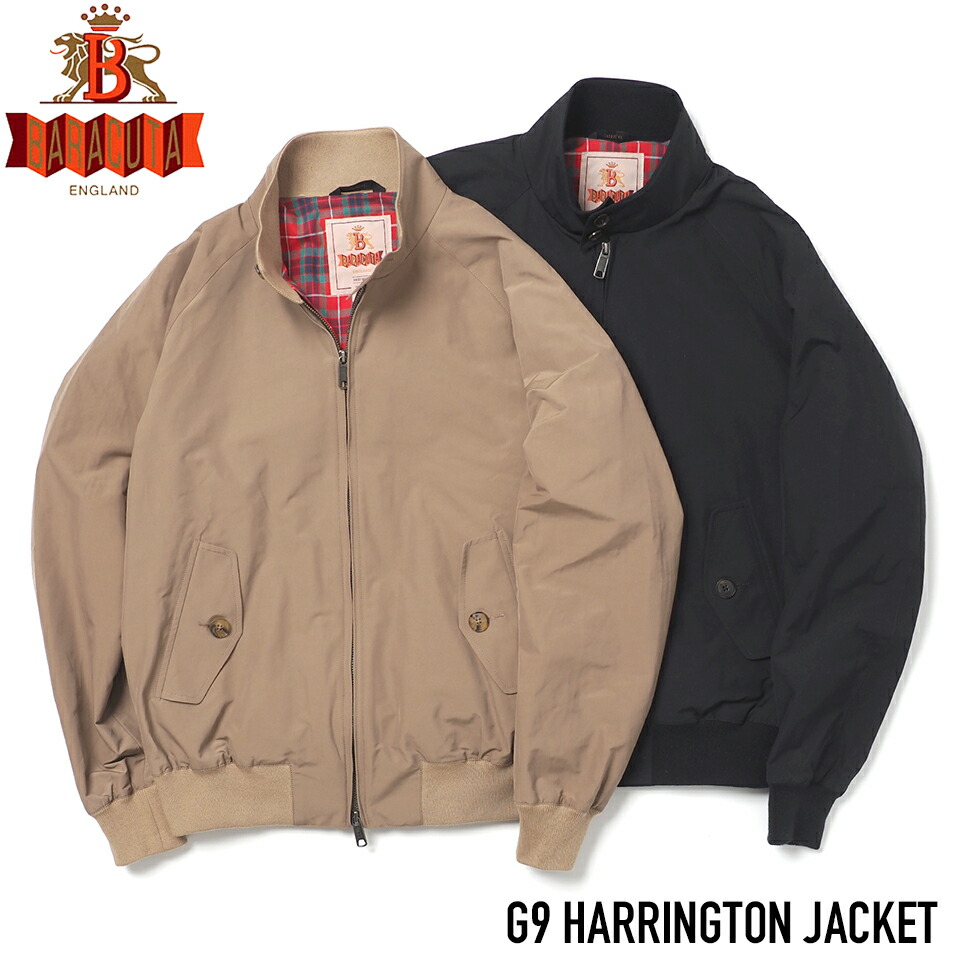 楽天市場】BARACUTA (バラクータ) G9 HARRINGTON JACKET ハリントン