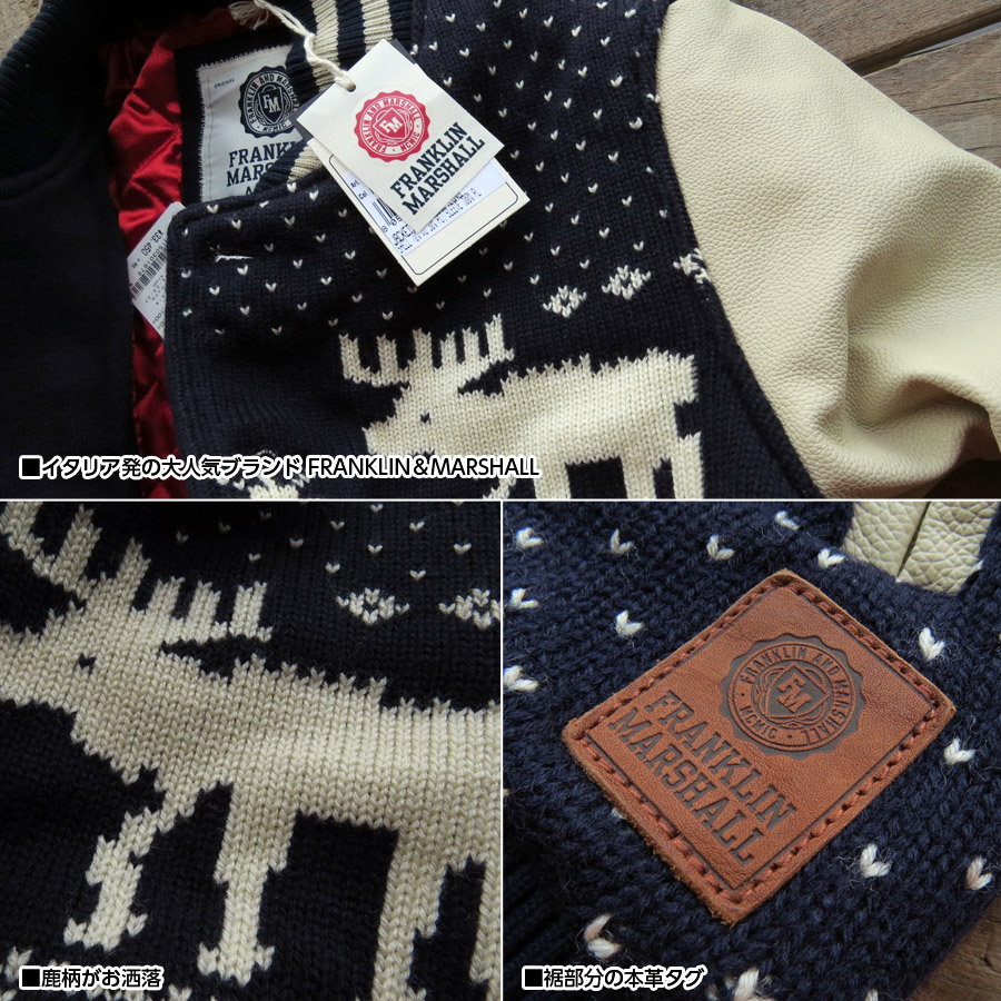 楽天市場】フランクリンマーシャル FRANKLIN & MARSHALL スタジャン