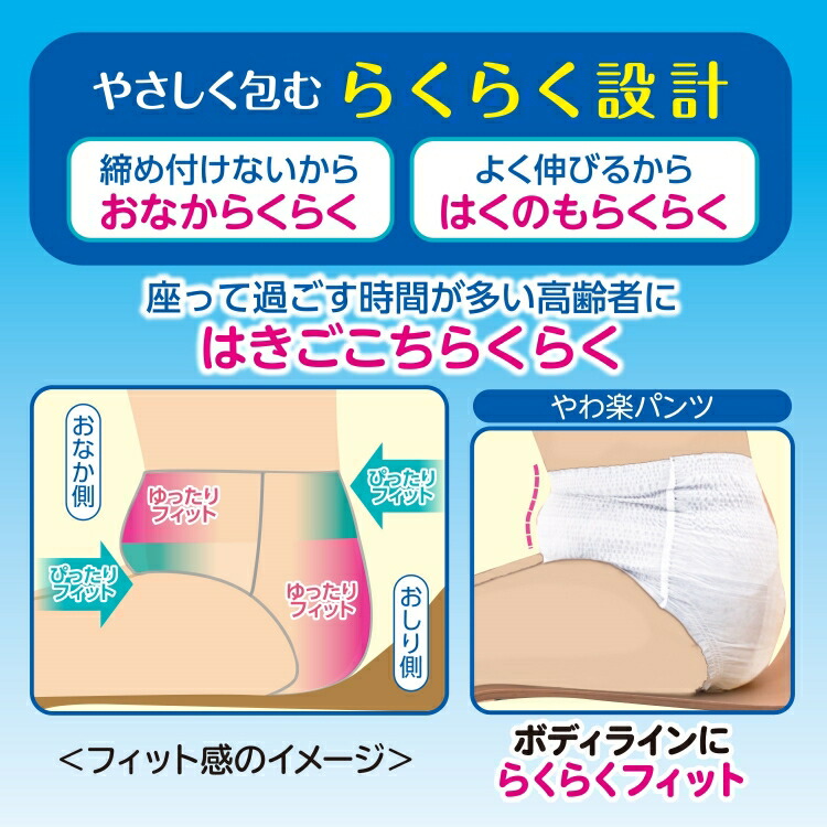 楽天市場】【白十字公式】サルバ やわ楽パンツ 2回吸収 選べる1〜3個