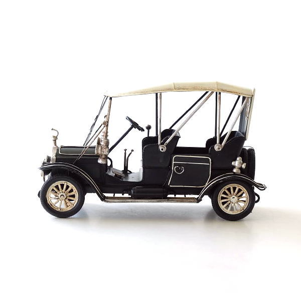 楽天市場】置物 オブジェ クラシックカー おもちゃ アンティーク
