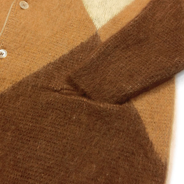 楽天市場】PHERROW'S (フェローズ ）ダイヤ柄モヘアーカーディガン24W