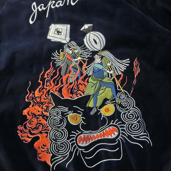 楽天市場】PHERROW'S（フェローズ ）別珍リバーシブルスカジャン25W-鬼