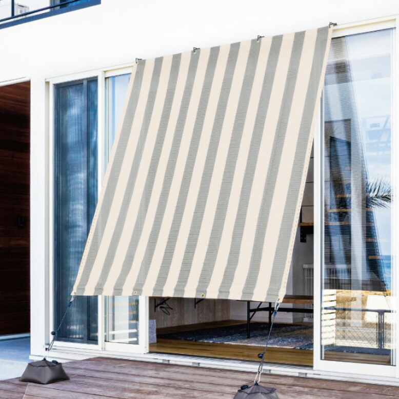 楽天市場】日よけ シェード 屋外 幅180 サンシェード バルコニー