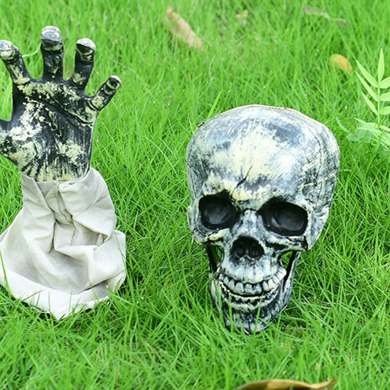 楽天市場】ハロウィン 飾り 屋外 玄関 庭 ガーデン 装飾 飾り付け 骸骨