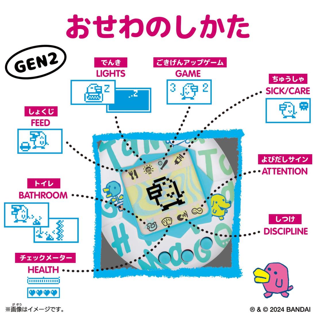 楽天市場】[バンダイ(BANDAI)] Original Tamagotchi Color Collection