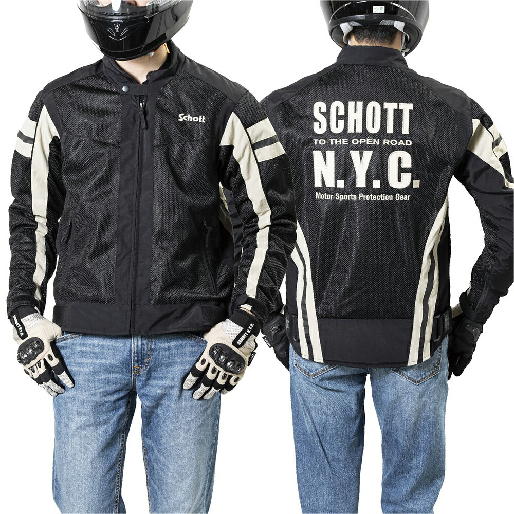 楽天市場】ジャケット ブルゾン バイク プロテクター SCHOTT CROUSE