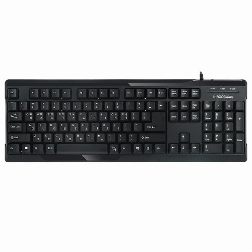 楽天市場】韓国語キーボード ハングル マルチキーボード K-2000（LG