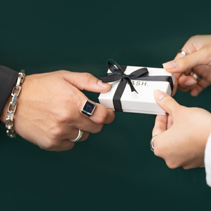 楽天市場】【楽天1位】【ギフト】スクエアリング 天然石リング メンズ