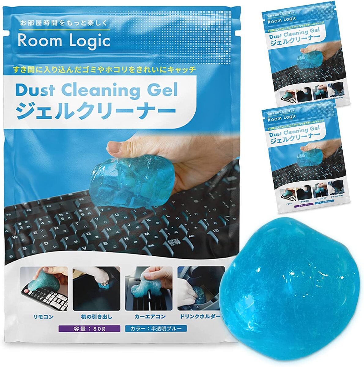楽天市場】Room Logic ジェルクリーナー キーボード 車内 掃除