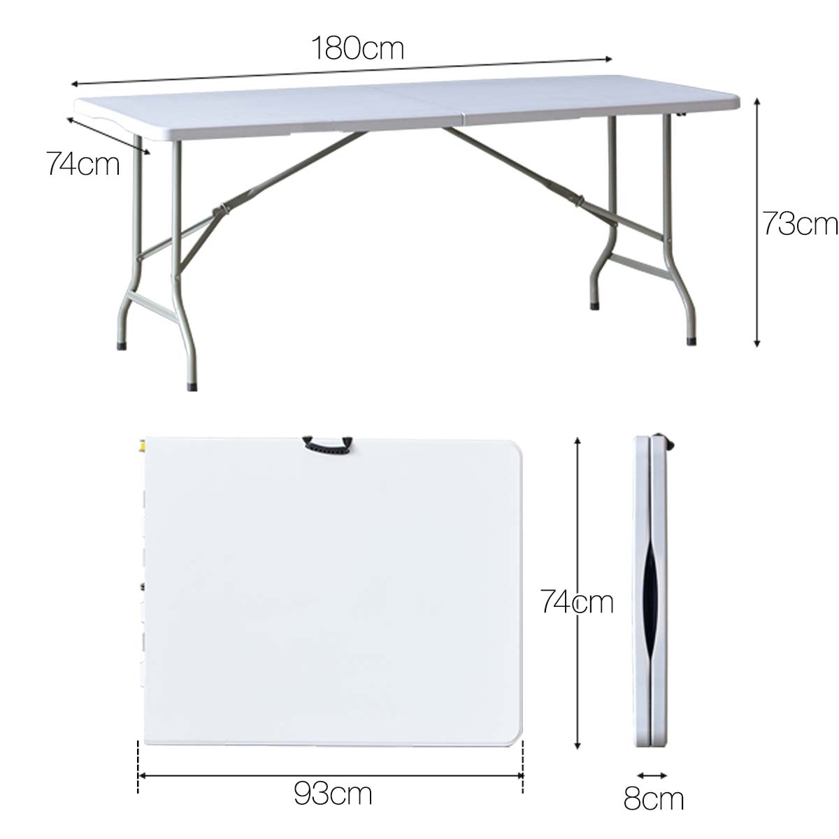 楽天市場】【法人のみ無料配送】ワークテーブル 折りたたみ テーブル