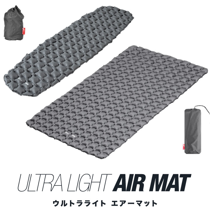 楽天市場】FIELDOOR キャンプマット エアーマット シングル/ダブル