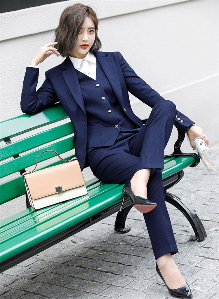 楽天市場】スリーピース ビジネス パンツスーツ スカートスーツ 事務服