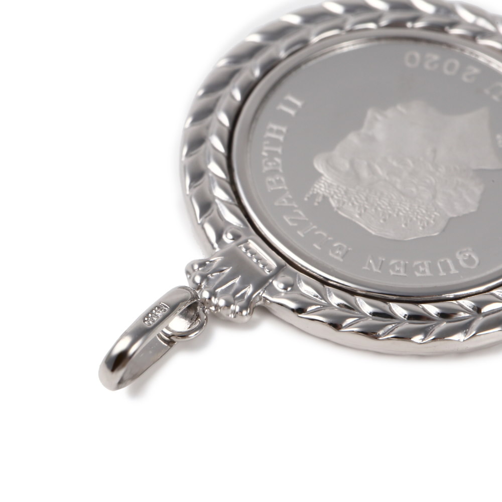 楽天市場】純プラチナ ホース 馬 1/5oz コイン ペンダントトップ