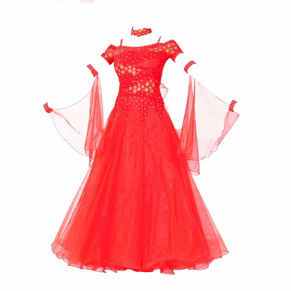 楽天市場】社交ダンスドレス フロート 上品 社交ダンス 衣装 ドレス