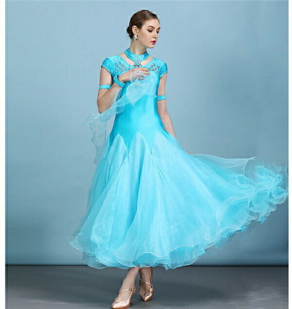 楽天市場】社交ダンスドレス レディース モダンドレス スタンダード