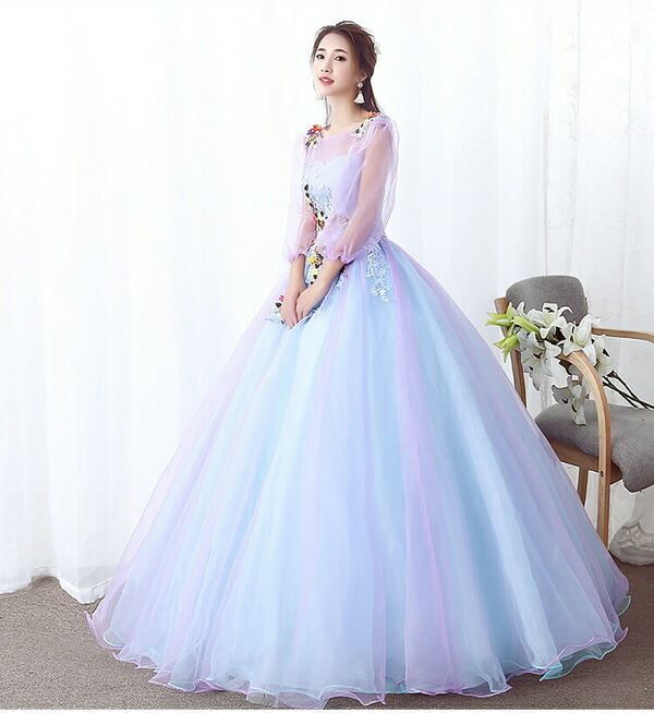 楽天市場】カラードレス ウェディングドレス ロングドレス 演奏会