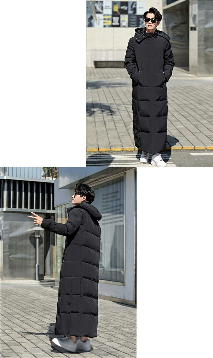 楽天市場】ダウンコート メンズ レディース 超ロング ベンチコート