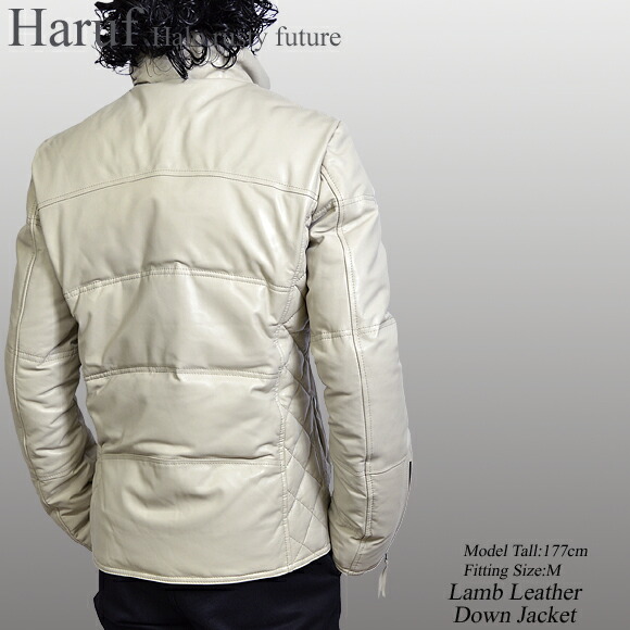 楽天市場】ラムレザー ダウンジャケット ダウンコート メンズ 本革
