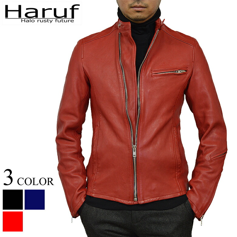 楽天市場】ライダースジャケット レザージャケット 革ジャン メンズ 本