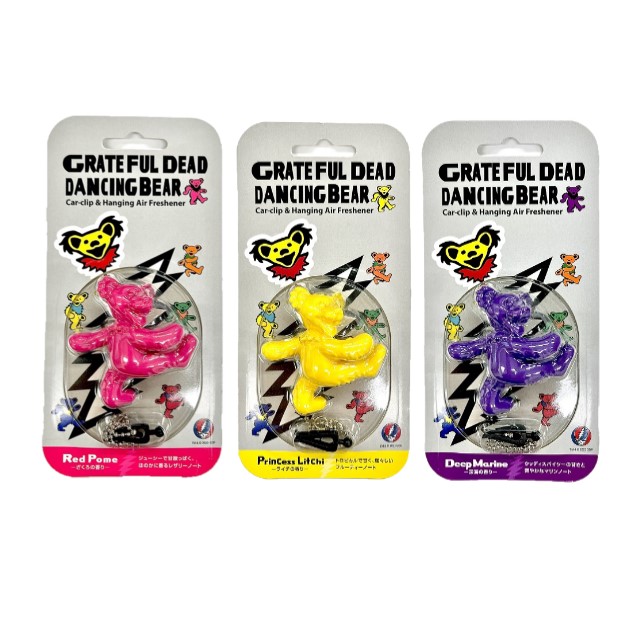 楽天市場】GRATEFUL DEAD DANCING BEAR CAR CLIP＆HANGING / グレイト