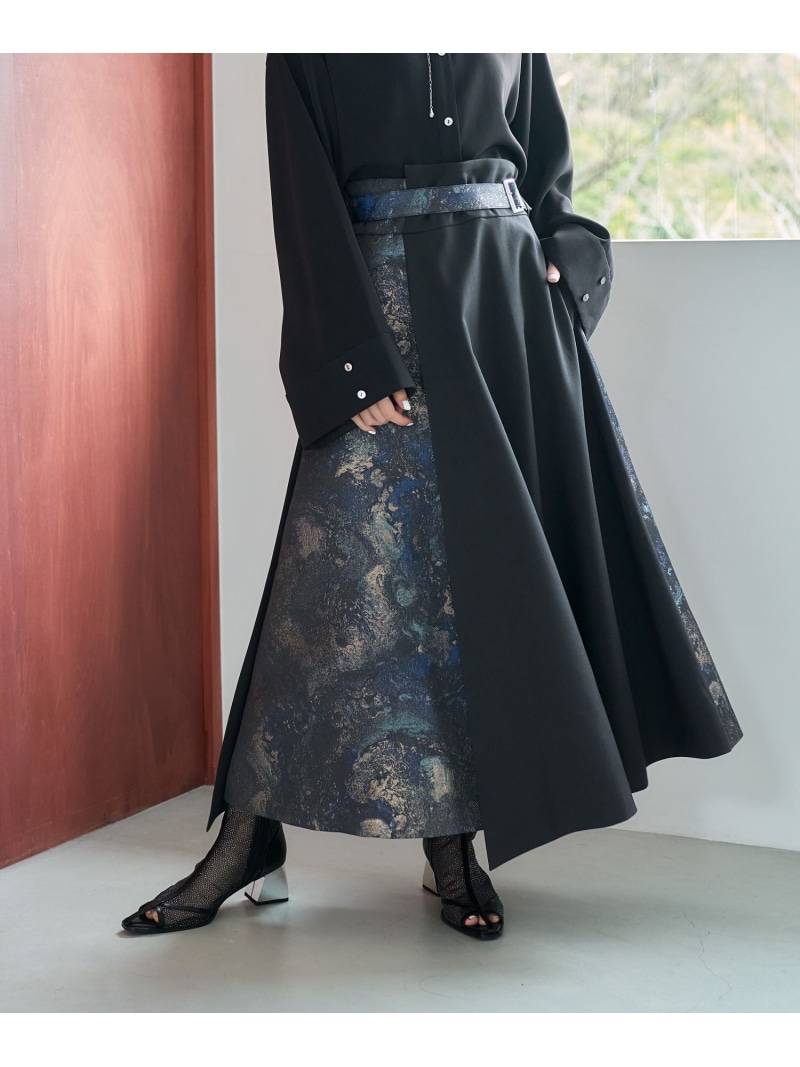 楽天市場】ラメジャガードガラキリカエスカート HARE ハレ スカート